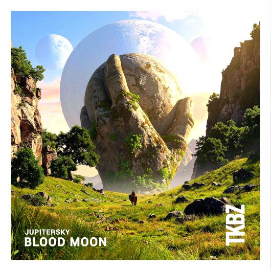 Jupiter Sky Blood Moon